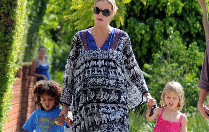 Fotomodelul Heidi Klum e o mămică de nota zece