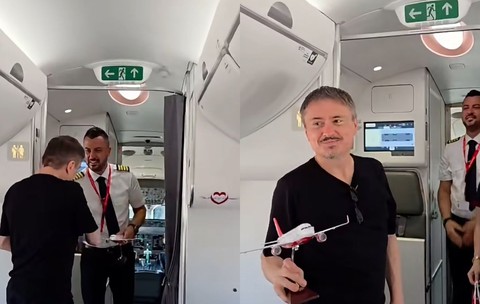 Gestul superb făcut de pilotul avionului care l-a adus pe Cristian Mungiu de la Cannes. Ce cadou i-a oferit înainte de decolare