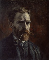 Autoportret pictat Van Gogh