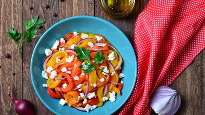 Salata de ardei copți