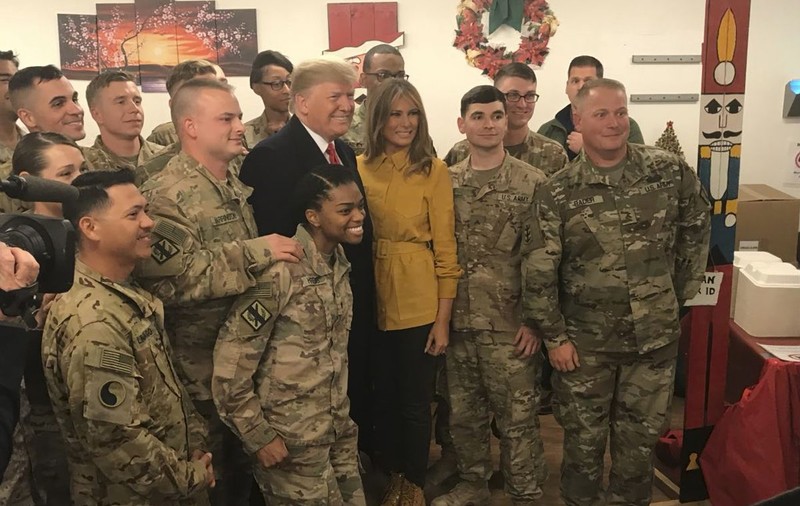 Donald Trump a dezvăluit accidental locația secretă a unor unităţi SEAL după vizita în Irak