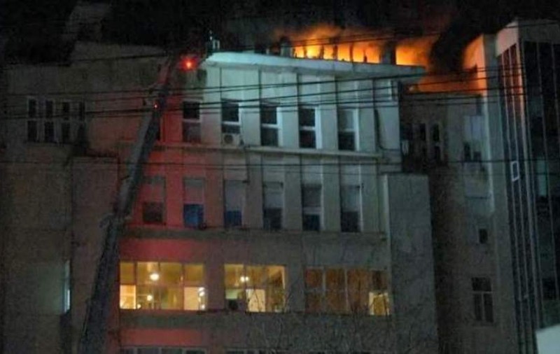 La Institutul de Boli Cardiovasculare din Iași nu se operează, din cauza incendiului de astăzi