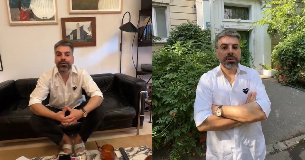 Imagini din apartamentul în care locuiește Maurice Munteanu