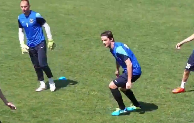 Cristi Chivu s-a antrenat alături de Ianis Hagi / VIDEO