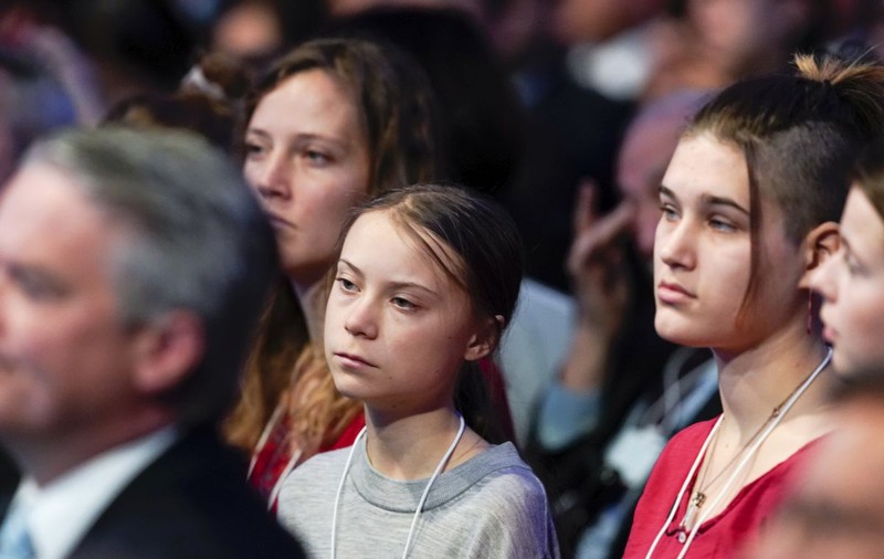 Donald Trump și Greta Thunberg, față în față la Davos. Liderul american i-a criticat pe cei care predică ”sfârșitul lumii” din cauza climei