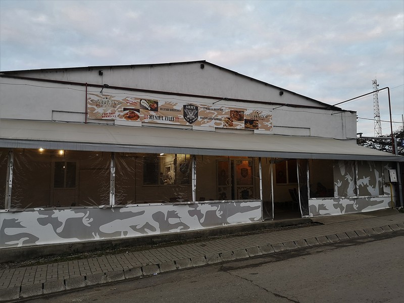 Pizzeria frecventată de soldații francezi