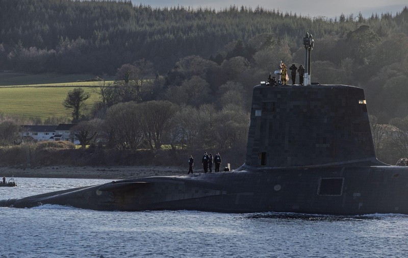 Submarin britanic din clasa Vanguard. Imagine cu caracter ilustrativ Sursa foto: Profimedia