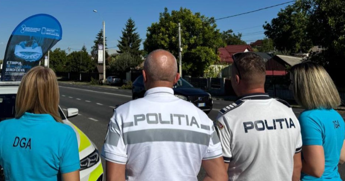 Polițiștii anticorupție și rutieri din Iași, împreună pentru promovarea integrității pe Drumul European 583
