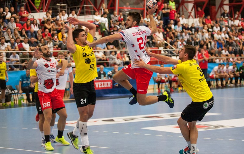 Dinamo - Schaffhausen, în Liga Campionilor la handbal masculin. ”Câinii” au învins la limită, după un meci foarte echilibrat