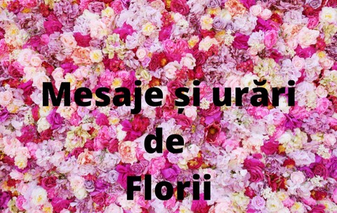 Mesaje de Florii - Urări și felicitări pe care să le trimiți de Florii 2026