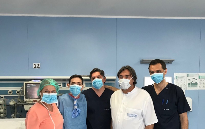 Pacientul cu transplant pulmonar, primul din România, are o evoluție favorabilă