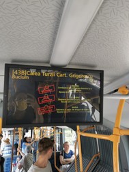 Fotografie din mijloacele de transport în comun din Cluj