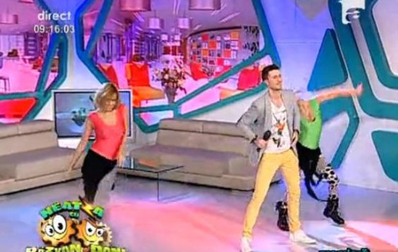 Mario Bischin a făcut senzaţie la "Neatza cu Răzvan şi Dani" | VIDEO