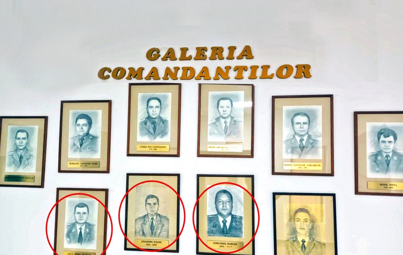 GALERIA CONDAMNAȚILOR. La panoul de onoare al unei unități de jandarmi, 3 din ultimii 4 șefi au fost condamnați penal