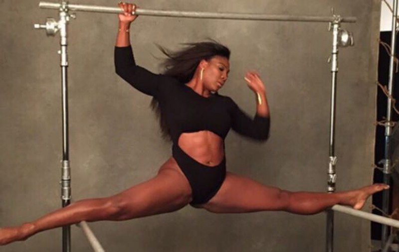 Serena Williams, care este însărcinată cu primul copil, a pozat nud