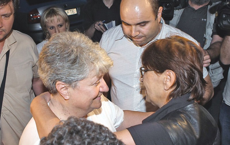 Maria Vlas, la puşcărie cu zâmbetul pe buze
