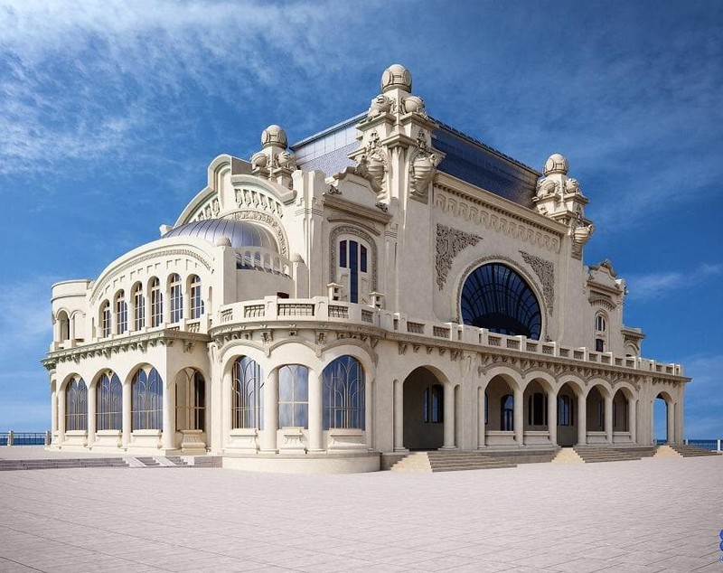 GALERIE FOTO | Cum va arăta Cazinoul din Constanța după restaurare. Inaugurarea este programată pentru ianuarie 2022