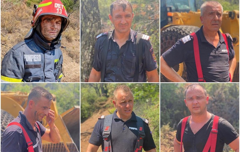Cine sunt pompierii români trimiși să stingă incendiile din Grecia. „Au plecat să ajute, au plecat să salveze”