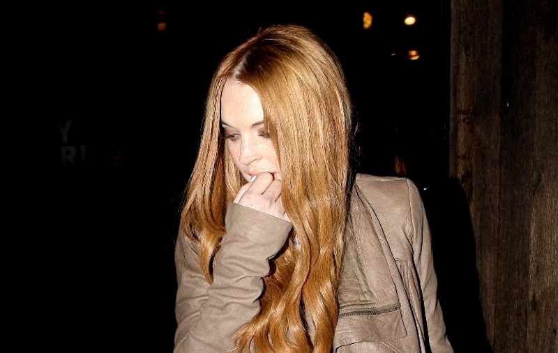 MISS BUCLUC: Lindsay Lohan a lovit pe cineva cu maşina şi-a plecat de la locul accidentului