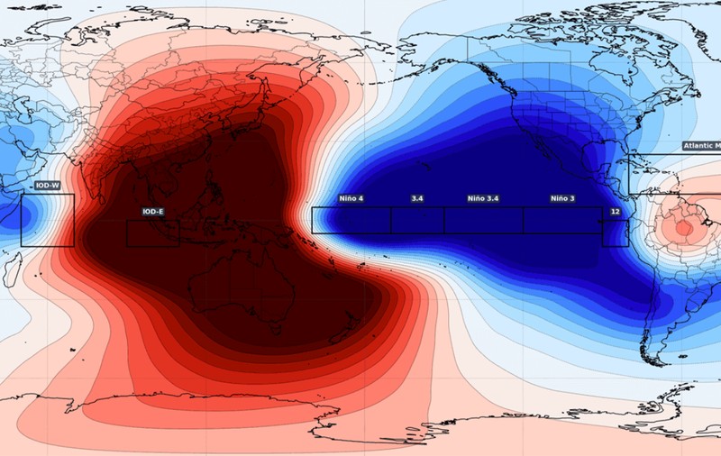 Două anomalii oceanice se dezvoltă simultan și pot schimba iarna 2026-2027 în Europa: ce înseamnă un Super El Niño asociat cu IOD pozitiv