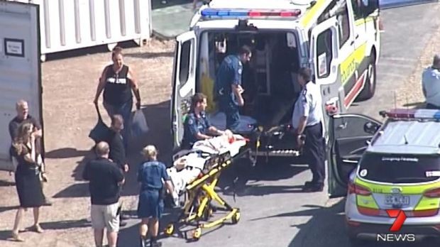 Paramedicii au fost chemați să intervină. Foto: 7 News Queensland - Twitter