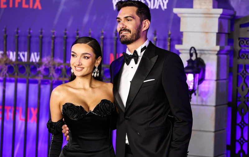 Cât a costat rochia purtată de Viviana Sposub pe covorul roșu în America. Iubita lui George Burcea a ales creația unui designer român