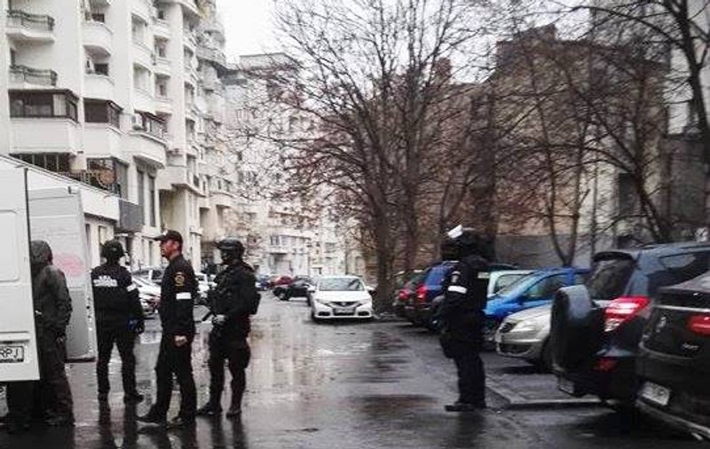 FOTO/ Alertă cu bombă la Ambasada Israelului. Un geamantan suspect a declanșat alarma