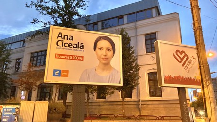 Ana Ciceală vrea să-i ia fața actului edil, Robert Negoiță, și să câștige scaunul de primar al sectorului 3