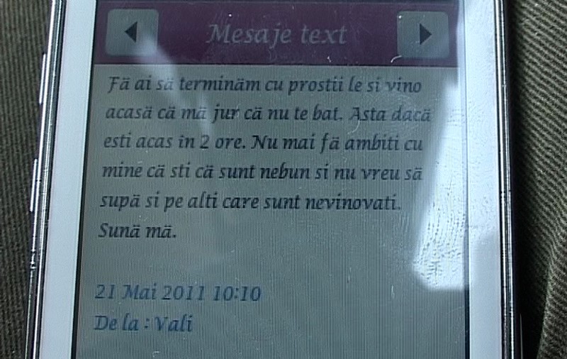 Foto | Ce i-a mai scris Vijelie amantei: "Nu mai fă ambiţii cu mine că ştii că sunt nebun"