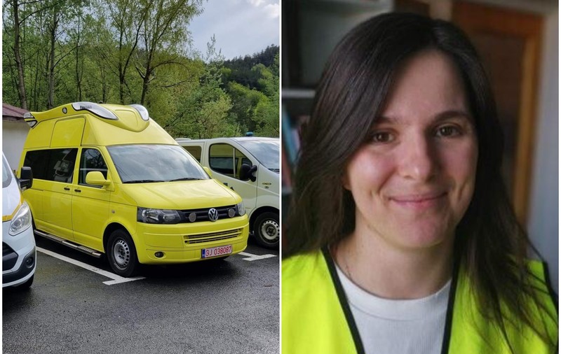 EXCLUSIV. O ucraineancă, proaspătă mămică, școlită în România și mutată în Suedia, a cumpărat 3 ambulanțe de la noi și le duce în țara ei: „Viața va învinge”