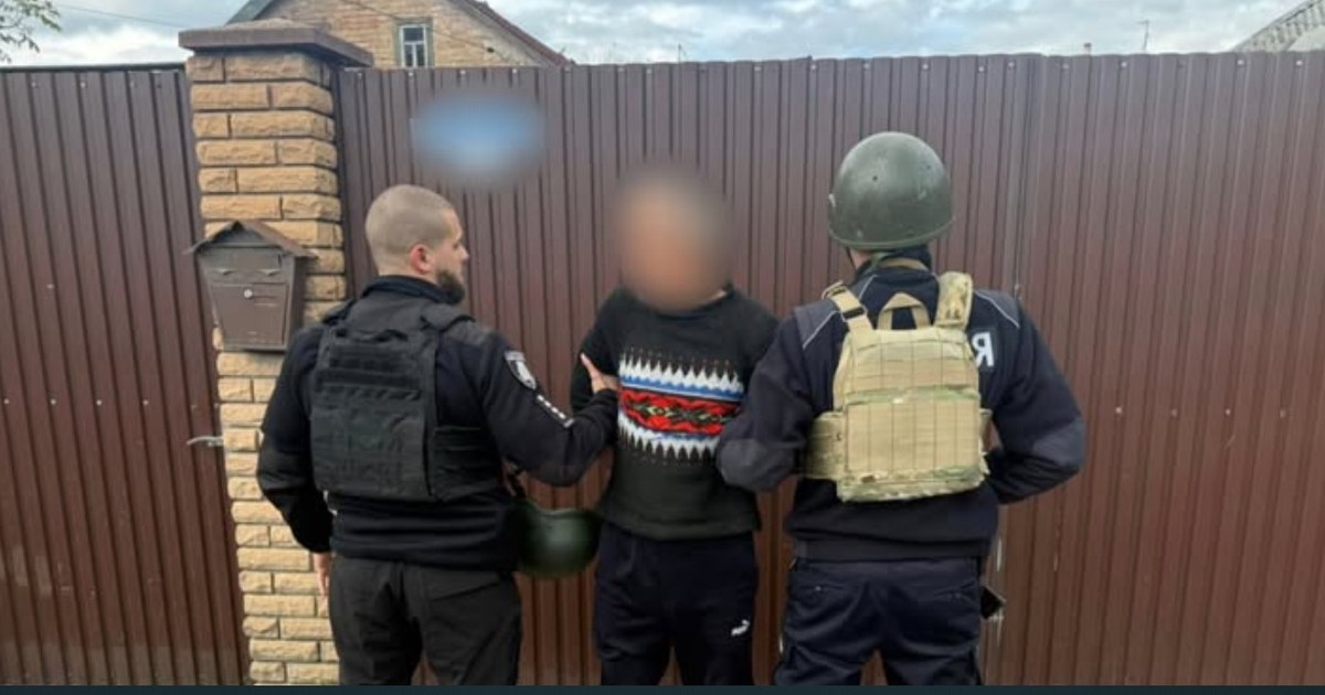 Bărbat arestat pentru uciderea unui soldat ucrainean, lângă Kiev Foto: Poliția Națională a Ucrainei