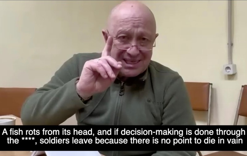 Evgheni Prigojin își reia atacurile acide la adresa conducerii militare a Rusiei, invocând „un bunic fericit" care s-ar putea dovedi „complet aiurit"