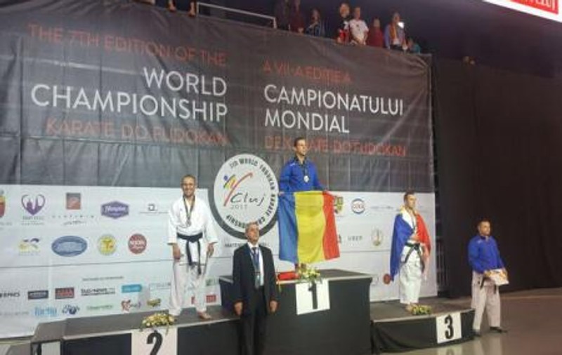 Un român, campion mondial la karate fudokan. ”Simți că ești în al nouălea cer!”