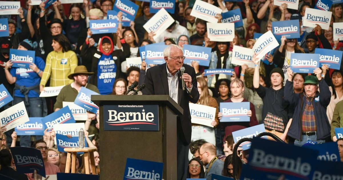 Bernie Sanders este încă favorit la obținerea învestiturii democrate pentru prezidențialele din noiembrie FOTO: EPA