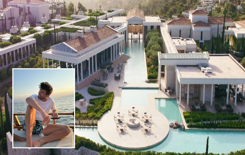 Vila exclusivistă în care Gerard Piqué a petrecut vara, în stațiunea grecească Amanzoe, unde a plătit în jur de 6.000 de euro pe noapte