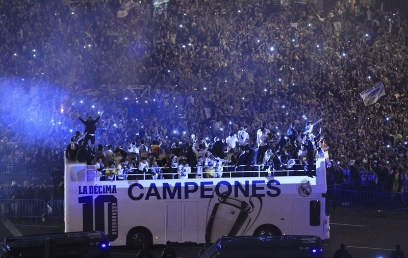 Fiesta la Madrid! Cum au sărbătorit galacticii câştigarea Ligii Campionilor | FOTO
