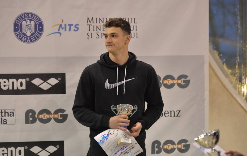 Daniel Martin, medaliat cu aur la Europenele de înot pentru juniori