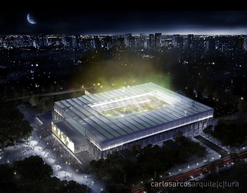 The stadium Arena da Baixada is set to host four World Cup games. Credit: picture alliance / dpa