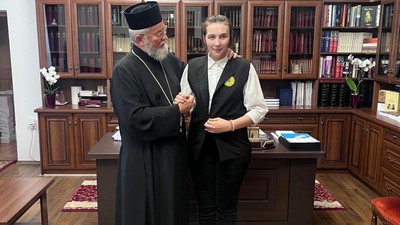 Cristina Conț. elevă nevăzătoare din Baia Mare