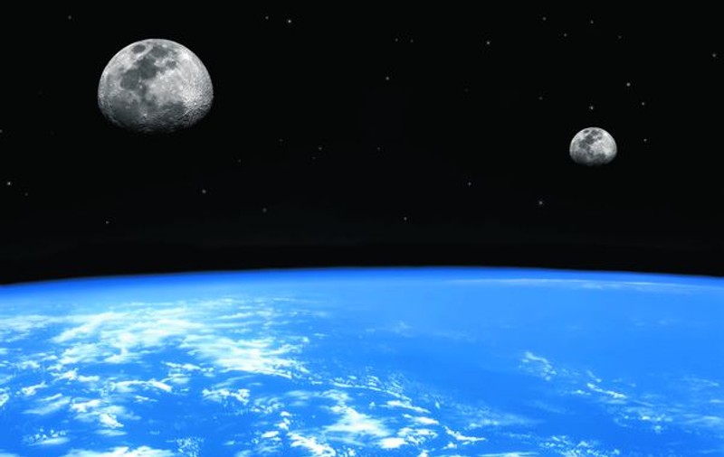 Descoperire incredibilă a celor de la NASA: acum 4 miliarde de ani... Pământul a avut două Luni