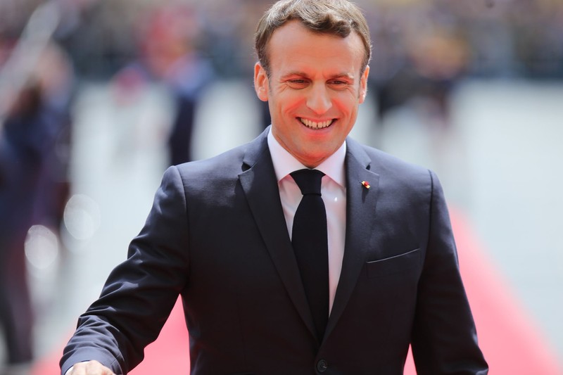 Emmanuel Macron, președintele Franței (Foto: Dumitru Angelescu)