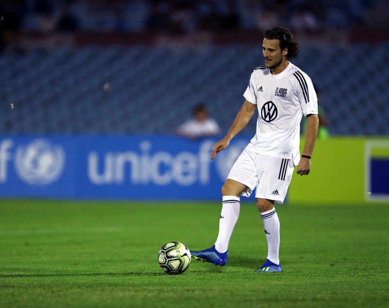 Show total la retragerea lui Diego Forlan, cel mai bun fotbalist de la CM 2010. Luis Suarez a fost portar!