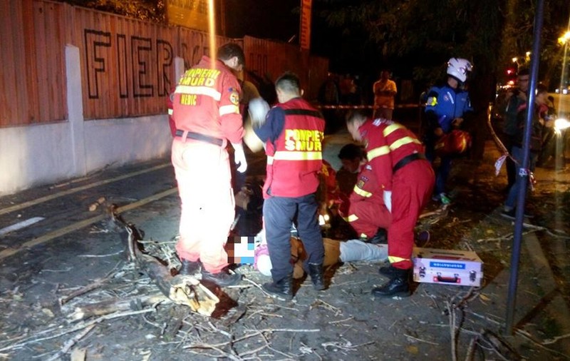 UPDATE | Povestea bărbatului care a murit în Capitală, aseară, după ce un copac a căzut peste el