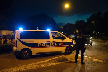 Poliția a securizat perimetrul în care a avut loc crima (foto Profimedia)