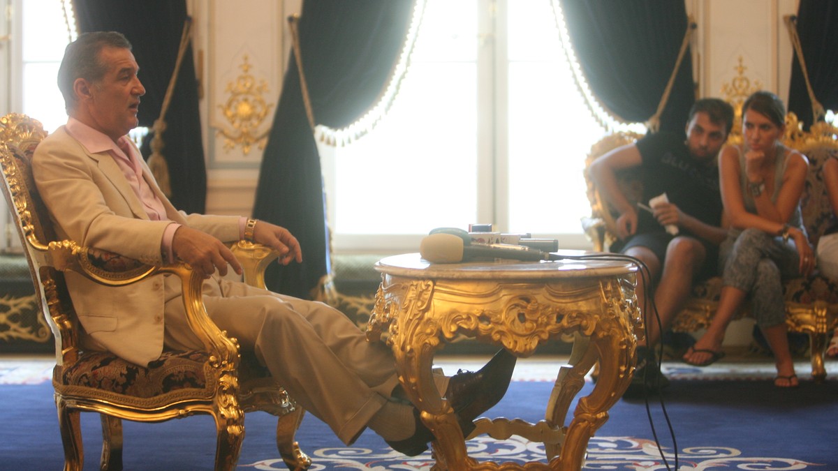 George Becali, plin de aur FOTO: Arhiva EVZ