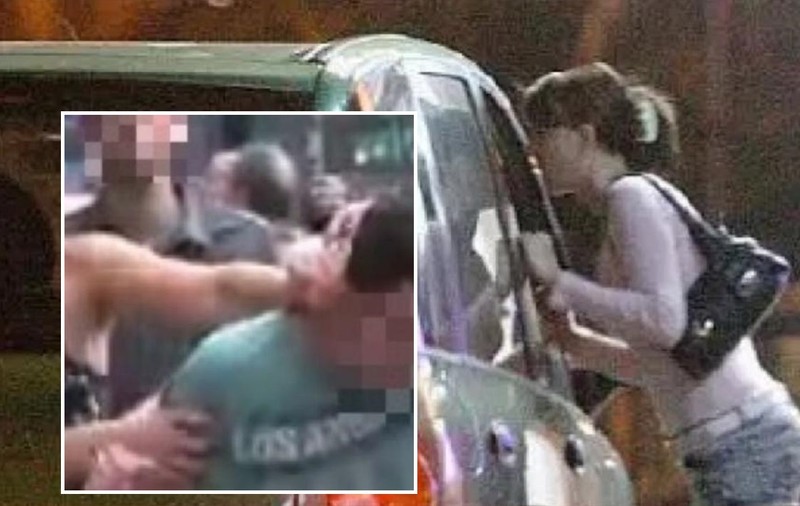 Prostituată româncă bătută pe loc de soția unui client, lângă mașina în care a găsit-o cu el, în Italia