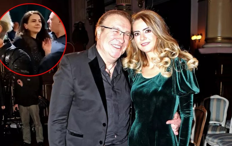 Cum a apărut Alina, văduva lui Gabriel Cotabiță, la 6 luni de la moartea artistului. Nu a renunțat la doliu și a fost surprinsă plângând