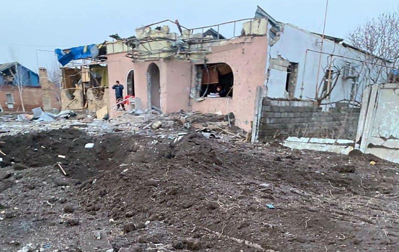 Gară vizată de bombardamente în Drujkivka, regiunea Donețk. Două persoane au fost rănite