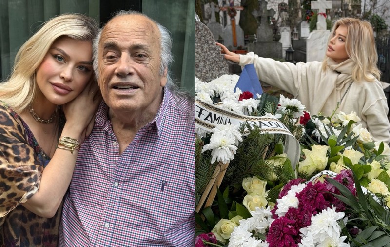 Imagini cu Loredana Groza la mormântul tatălui ei. Cum s-a filmat artista la Cimitirul Bellu: „Sunt alături de toți cei care au pierdut un părinte”