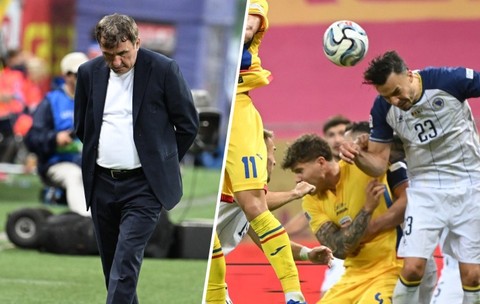 Selecționerul Hagi vede alt fotbal. Jumǎtate din titulari, folosiți pe alte poziții de „Rege”